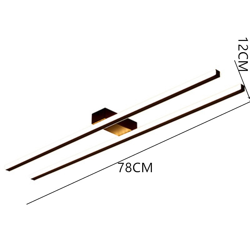 lightinthebox תאורת led creative led מודרנית תאורת קיר סלון חדר שינה תאורת קיר אלומיניום 220-240v 30/38/50 w 2025 - $129.99 –P8
