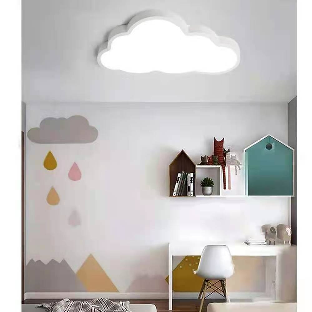50 cm plafonnier led forme de nuage encastré lumières métal style moderne thème de conte de fées finitions peintes classiques style nordique 220-240v de 2025 ? $181.93 –P1