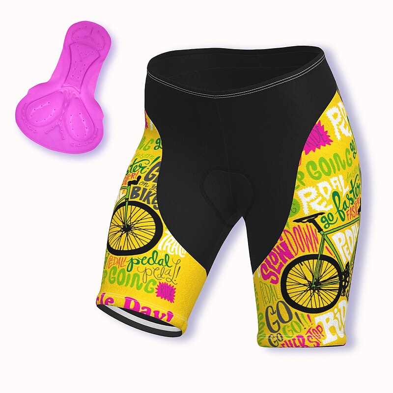 Mujer Graphic Estampado Letra y Número Pantalones cortos de ciclismo de carretera Pantalones cortos bicicleta Culotte Ciclismo Bicicleta Bermudas Pantalones MTB Bicicleta Montaña Ciclismo Carretera 2025 - $26.99 –P6