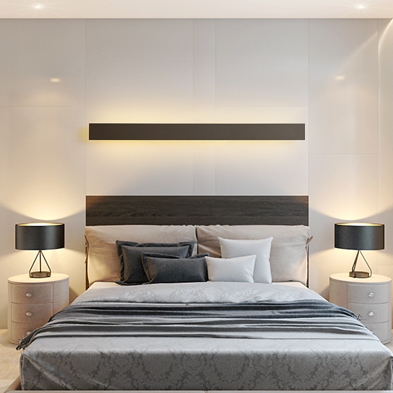 Lightinthebox luces de pared LED protección para los ojos luces de pared modernas sala de estar dormitorio acrílico luz de pared 220-240v 20 w 2025 - $154.99 –P8