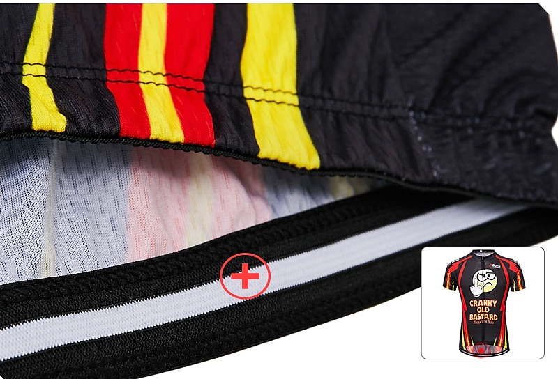 Miesten Pyöräily jersey Kuviollinen Uutuudet Hauska Lyhythihainen Pyörä Villapusero Topit 3 takataskulla Maastopyöräily Maantiepyöräily UV-vastustuskykyinen Nopea kuivuminen Takatasku Kosteuden 2025 - $29.99 –P9