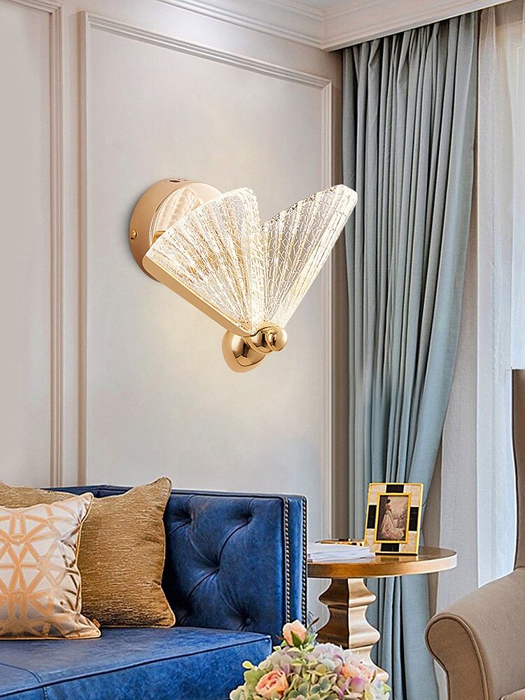 Lightinthebox LED Butterfly Wall Lights Nordic New Background Decorative Lamp Bedroom Bedside Table Creative Butterfly Wall Lamp Children's Room Hallway Wall Lamp 2025 - $199.99 –P3