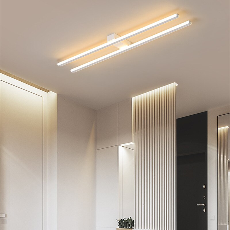 lightinthebox תאורת led creative led מודרנית תאורת קיר סלון חדר שינה תאורת קיר אלומיניום 220-240v 30/38/50 w 2025 - $129.99 –P2