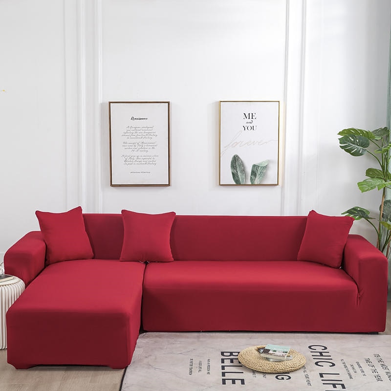 huse atotputernice rezistente la praf husă de canapea elastică bordeaux husă de canapea din material textil super moale cu o husă suplimentară gratuită (scaun/scaun pentru dragoste/3 locuri/4 locuri) 2025 - $44.99 –P18