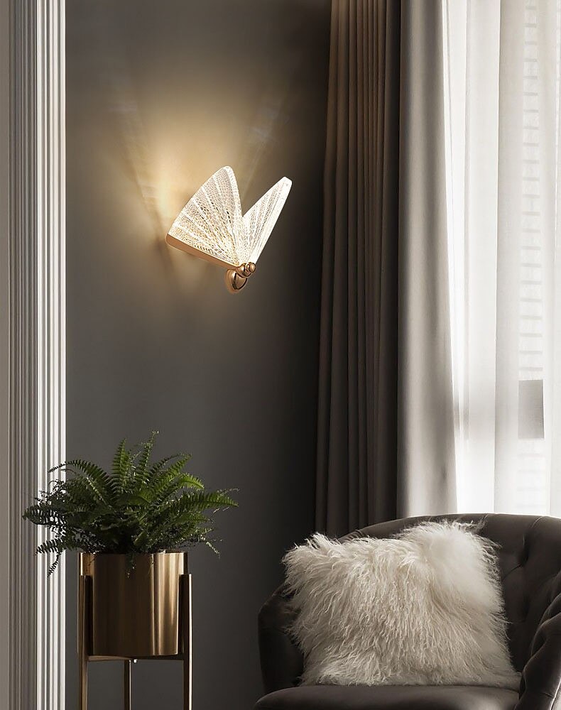 Lightinthebox LED Butterfly Wall Lights Nordic New Background Decorative Lamp Bedroom Bedside Table Creative Butterfly Wall Lamp Children's Room Hallway Wall Lamp 2025 - $199.99 –P4