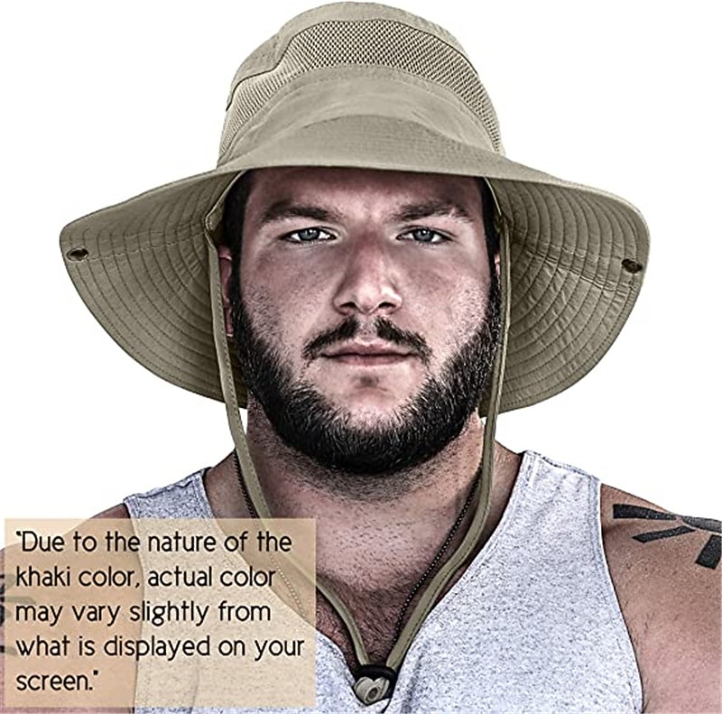 Hat Sun Hat Fishing Hat UPF50+ UV Protection Breathable for Polyester Summer 2026 - $19.99 –P5