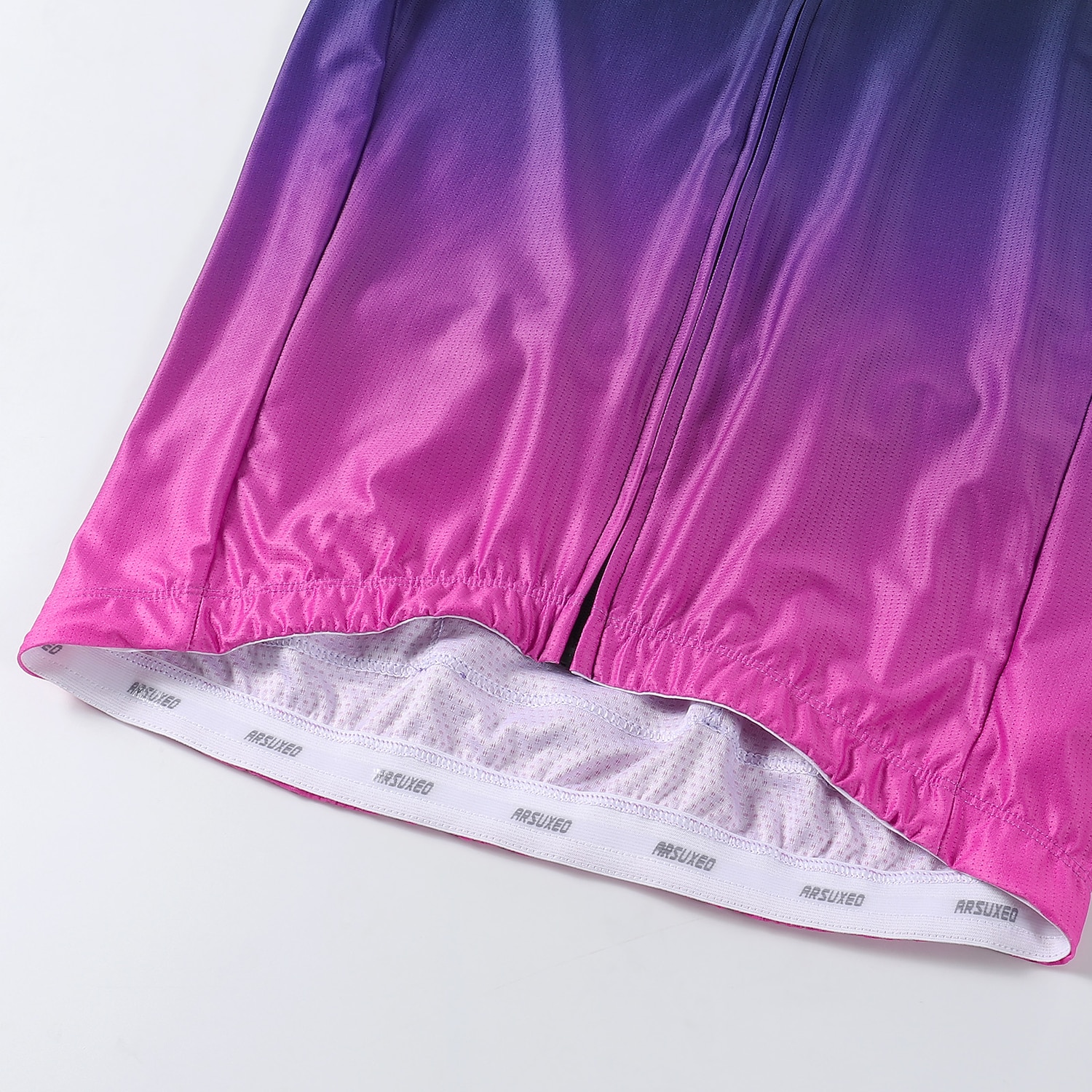 Per uomo Maglia da Ciclismo Sfumatura Manica Corta Bicicletta Maglia con 3 tasche posteriori Strisce Riflettenti Tasca Posteriore Elastico Dislittamento Gli sport Nero Giallo Viola scuro Abbigliamento del 2026 a $39.99 –P12