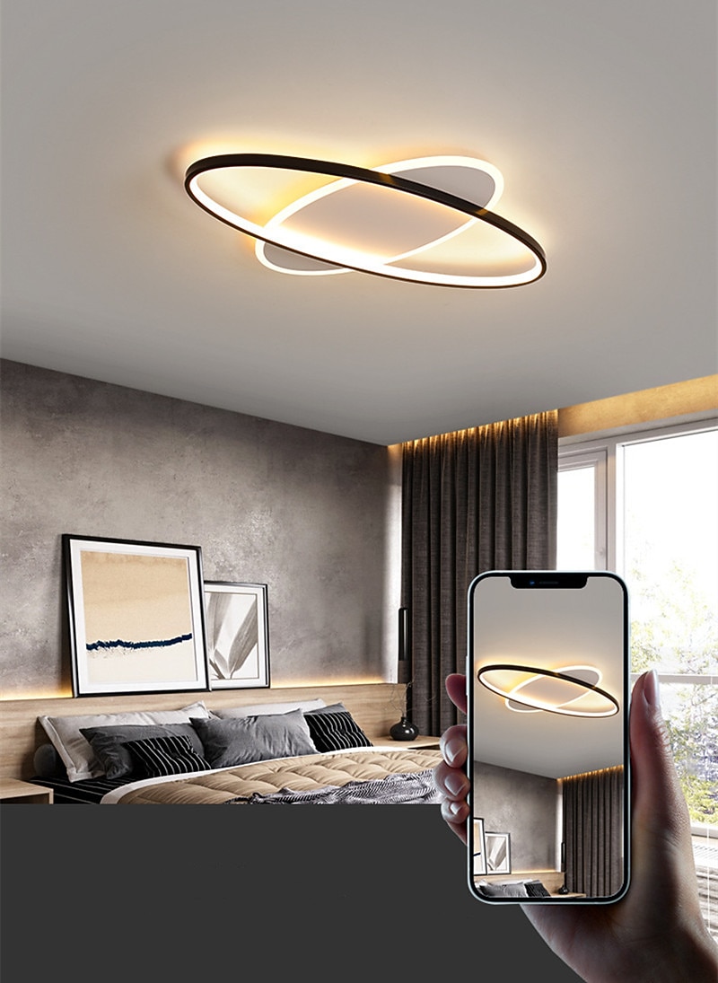 plafoniera led 45 55 cm cluster design luci da incasso metallo finiture verniciate led moderno 220-240v del 2026 a $279.39 –P11