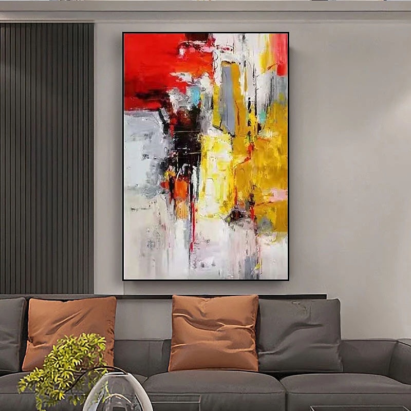 Oil Painting Handmade Hand Painted Wall Art Modern Abstract Home Decoration Decor Stretched Frame Ready to Hang 2026 - $155.99 –P4