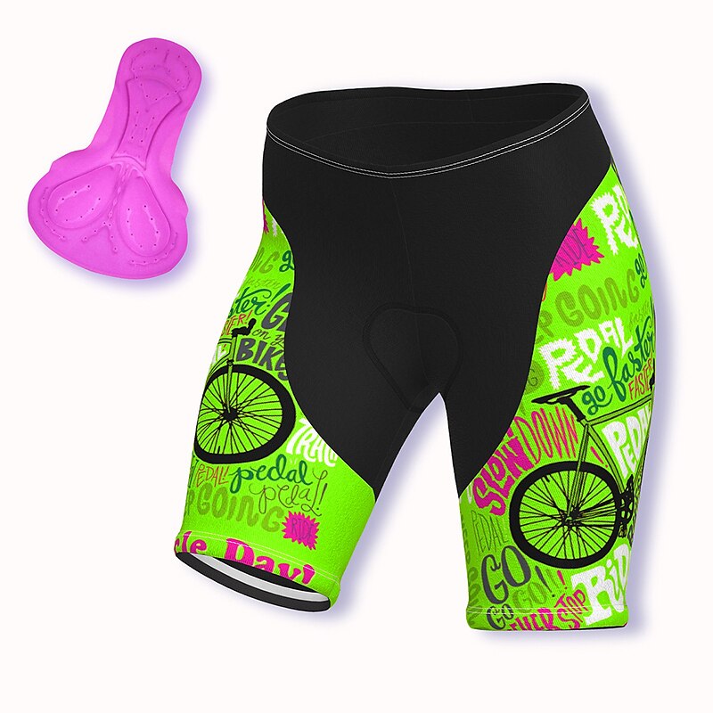 Mujer Graphic Estampado Letra y Número Pantalones cortos de ciclismo de carretera Pantalones cortos bicicleta Culotte Ciclismo Bicicleta Bermudas Pantalones MTB Bicicleta Montaña Ciclismo Carretera 2025 - $26.99 –P16