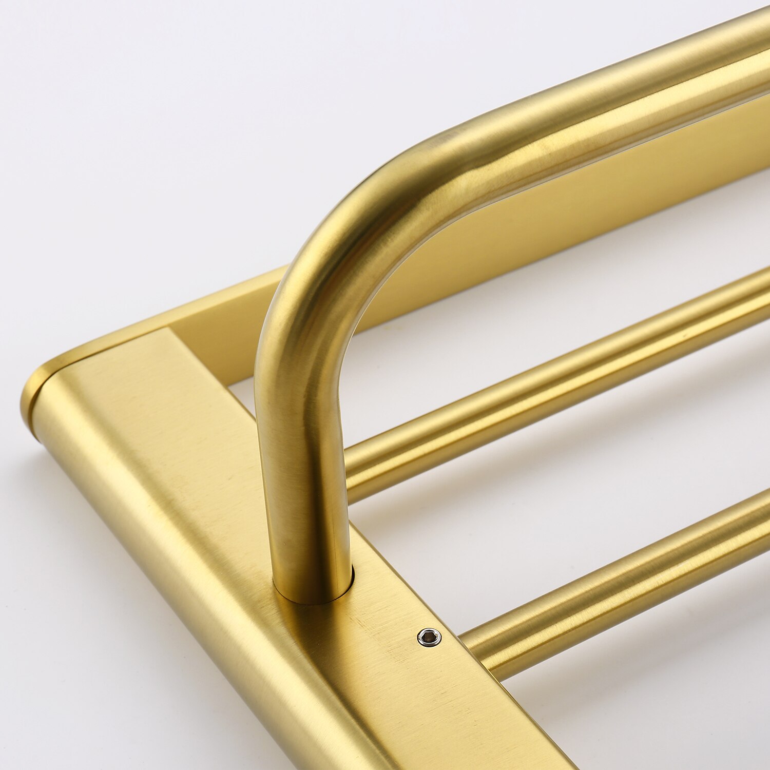 Golden Bathroom Hardware Sets,Wall Mounted Stainless Steel Towel Bar/Toilet Paper Holder/Toilet Brush Holder Multilayer,New Design Multifunction Contemporary 2025 - $27.99 –P3