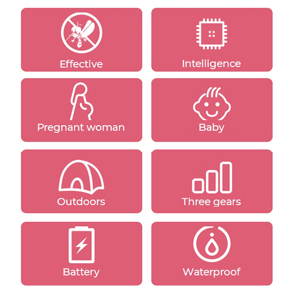 USB Charging Ultrasonic Mosquito Repellent Wristband – Wearable for Adults and Kids, Effective Insect Pest Control Watch 2025 - $17.99 –P13