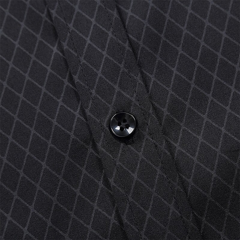 Men's Dress Shirt Plaid Shirt Collared Shirt Button Up Shirt Plaid Wedding Casual Black Blue Gray Light Blue Short Sleeve Turndown Summer Clothing Apparel Button-Down 2025 - $19.99 –P12