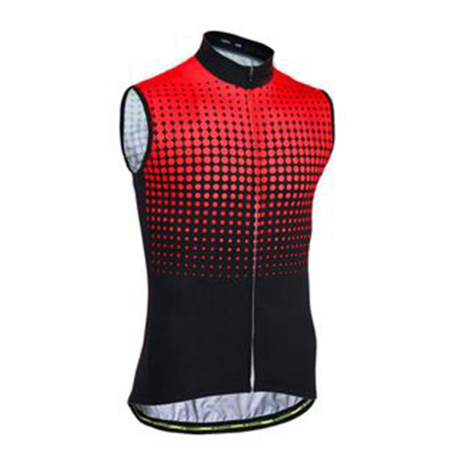 Herr Cykeltröja Ärmlös Cykel Tröja med 3 bakfickor Bergscykling Vägcykling Andningsfunktion Mjuk Reflexremsa Bakficka Gul Röd Blå Lutning Polyester sporter Kläder 2025 - $27.99 –P6