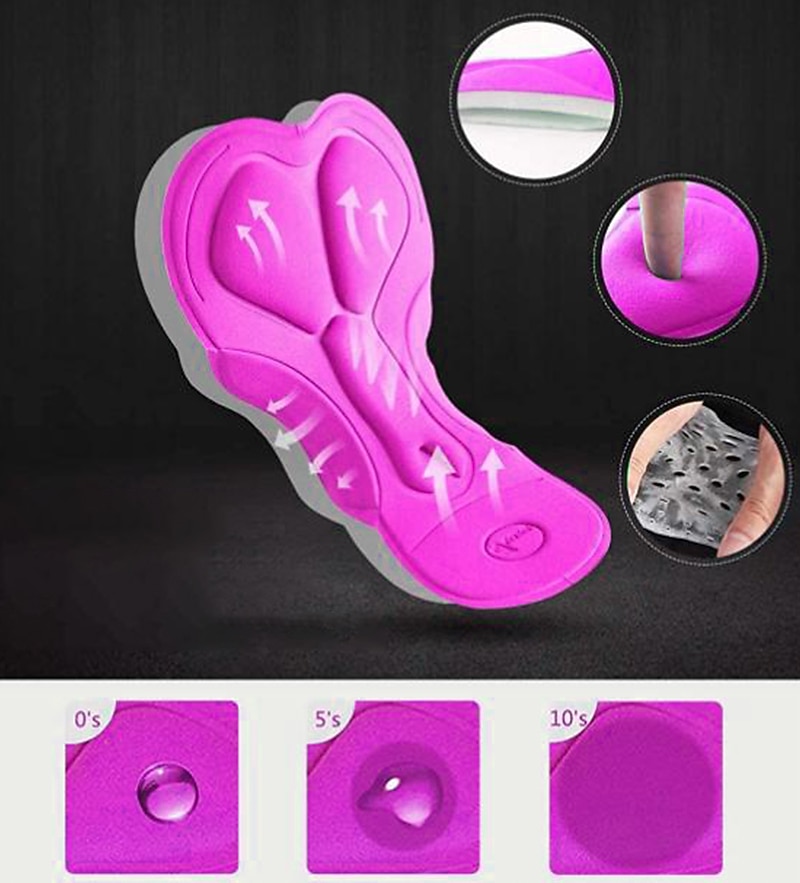 Mujer Maillot de Ciclismo con Culotte Manga Corta MTB Bicicleta Montaña Ciclismo Carretera Verano Primavera Otoño Amarillo Rosa Rojo Rayas Estampado Flores Botánica Flor Gracioso Bicicleta Filtro 2026 - $41.99 –P8