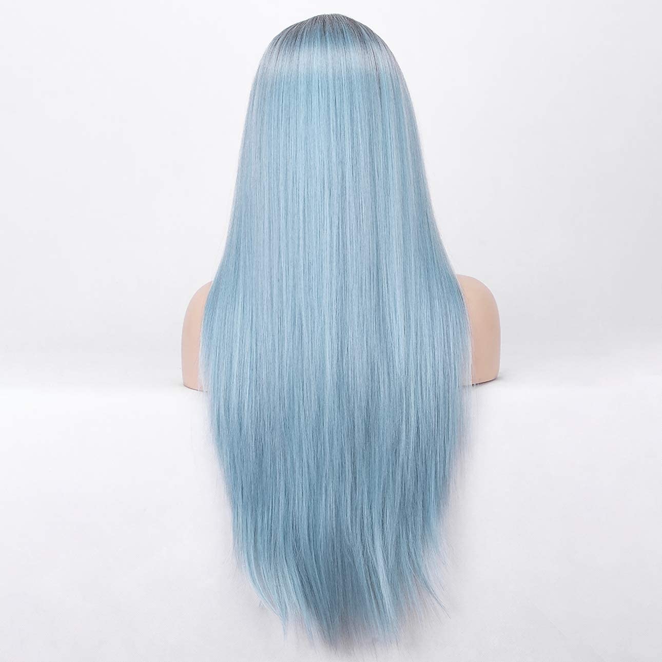 zwarte pruiken voor vrouwen synthetische pruik rechte middendeel pruik ombre a1 a2 a3 a4 a5 synthetisch haar 26 inch vrouwen rood zwart ombre 2025 - $26.99 –P6