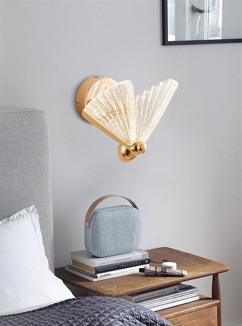 Lightinthebox LED Butterfly Wall Lights Nordic New Background Decorative Lamp Bedroom Bedside Table Creative Butterfly Wall Lamp Children's Room Hallway Wall Lamp 2025 - $199.99 –P2