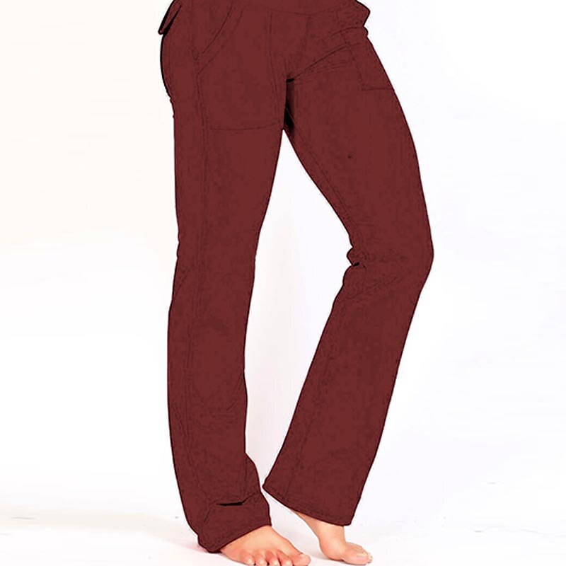 Women's Cargo Dress Pants Tactical Full Length Pocket Low Waist Streetwear Basic Daily Weekend Black Wine S M Summer Spring &  Fall 2023 - US $24.99 –P4