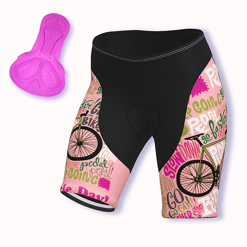 Mujer Graphic Estampado Letra y Número Pantalones cortos de ciclismo de carretera Pantalones cortos bicicleta Culotte Ciclismo Bicicleta Bermudas Pantalones MTB Bicicleta Montaña Ciclismo Carretera 2025 - $26.99 –P15