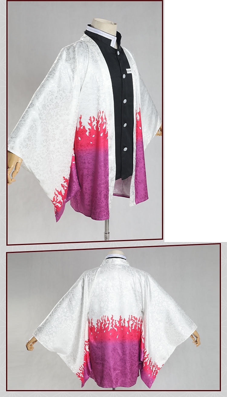Demon Slayer: Kimetsu no Yaiba Cosplay Anime Coat Cosplay Costume Kimono Coat For Men's Adults 2025 - $57.99 –P7