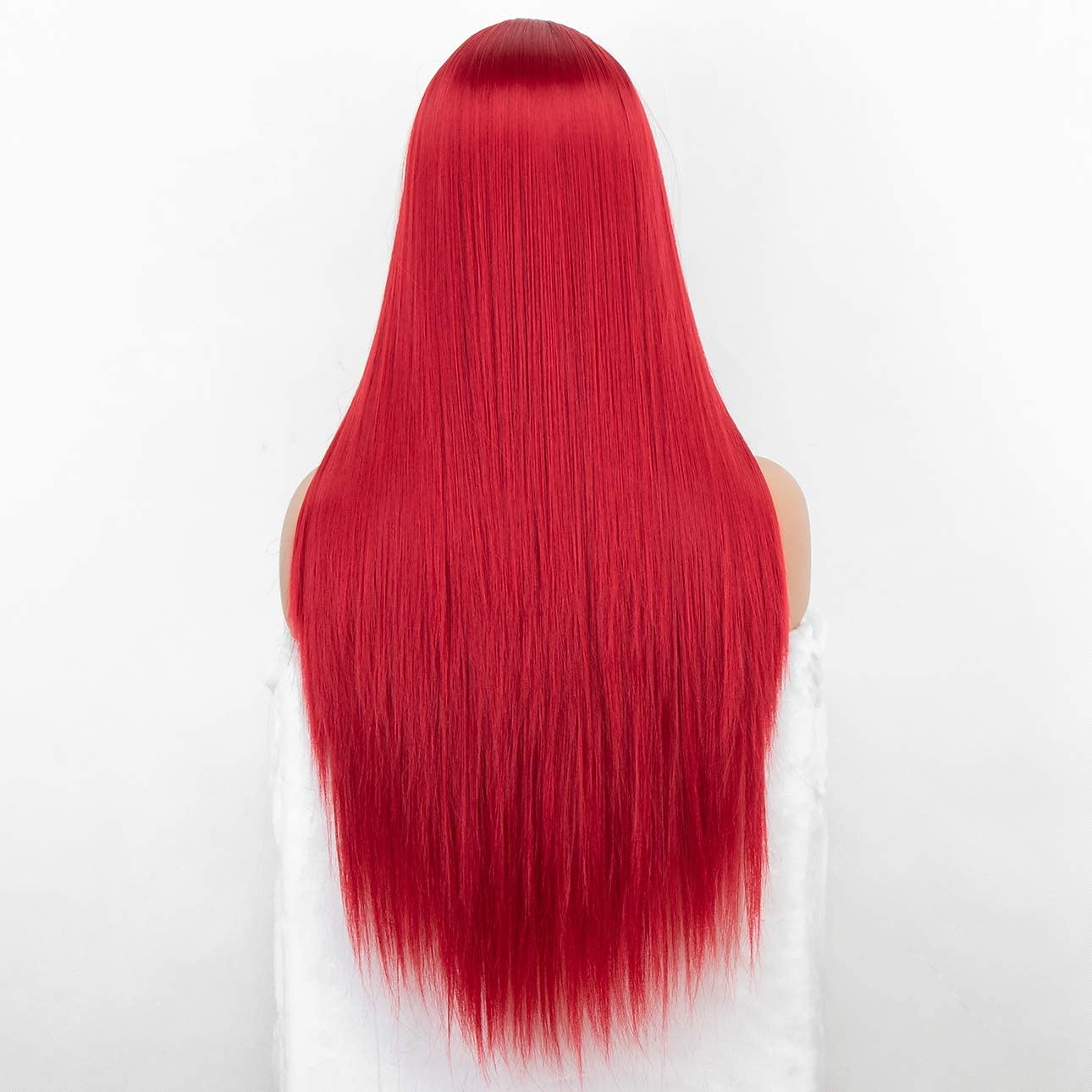 zwarte pruiken voor vrouwen synthetische pruik rechte middendeel pruik ombre a1 a2 a3 a4 a5 synthetisch haar 26 inch vrouwen rood zwart ombre 2025 - $26.99 –P11