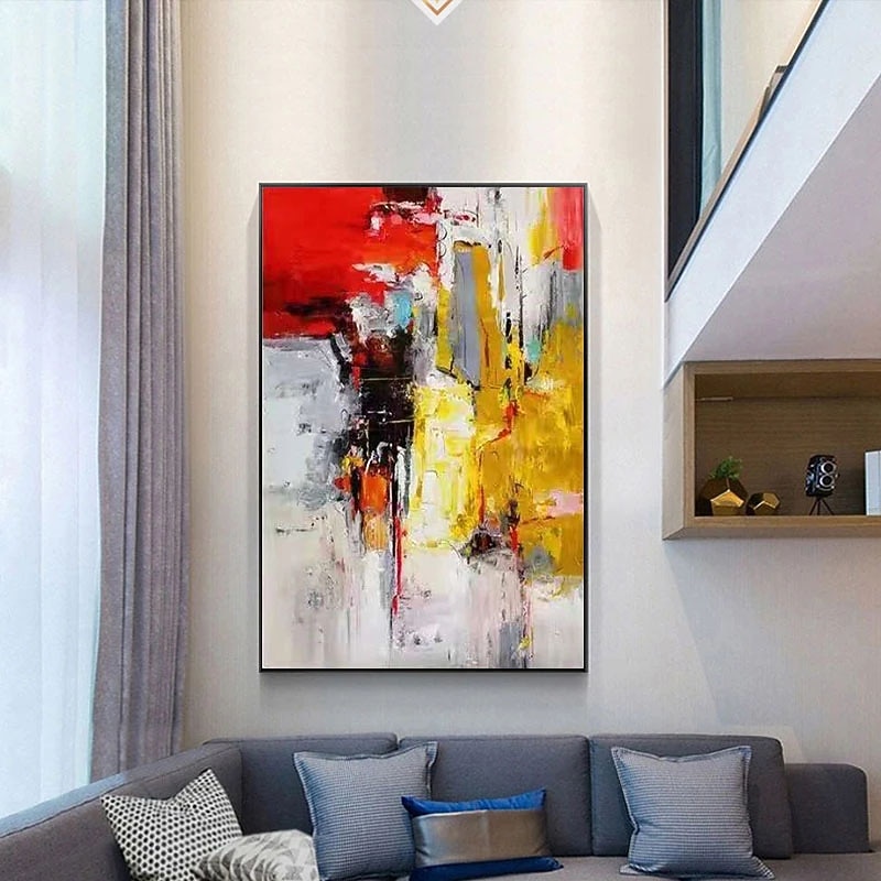 Oil Painting Handmade Hand Painted Wall Art Modern Abstract Home Decoration Decor Stretched Frame Ready to Hang 2026 - $155.99 –P3