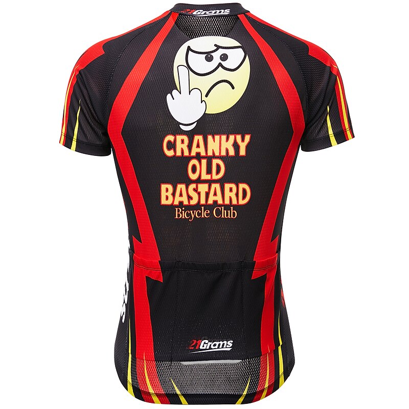 Miesten Pyöräily jersey Kuviollinen Uutuudet Hauska Lyhythihainen Pyörä Villapusero Topit 3 takataskulla Maastopyöräily Maantiepyöräily UV-vastustuskykyinen Nopea kuivuminen Takatasku Kosteuden 2025 - $29.99 –P3