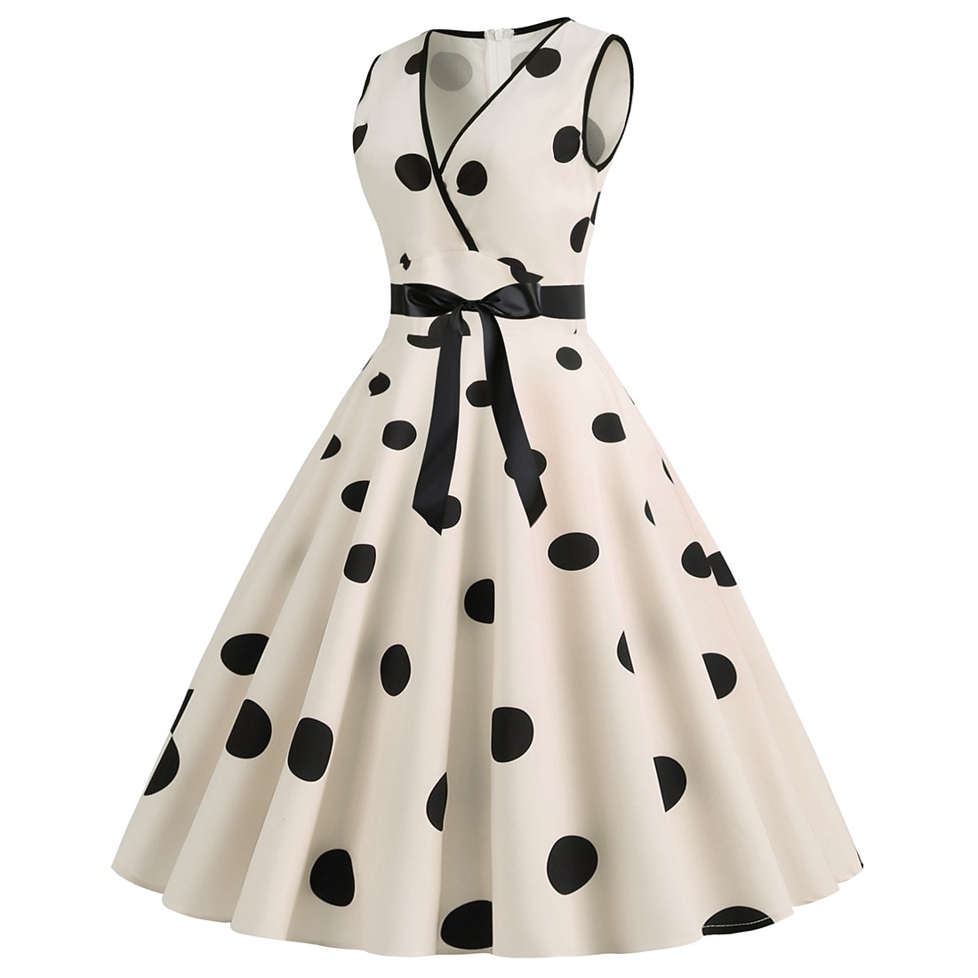 Polka Dots Retro Vintage 1950s Grease Outfits Flapper Dress Swing Dress Polka Dot Fancy Dress Women's Masquerade Casual Daily Adults' Dress Homecoming Dresses 2026 - CAD $41.99 Polka Dots Retro Vintage 1950s Grease Outfits Flapper Dress Swing Dress Polka Dot Fancy Dress Women's Masquerade Casual Daily Adults' Dress Homecoming Dresses 2026 - CAD $41.99