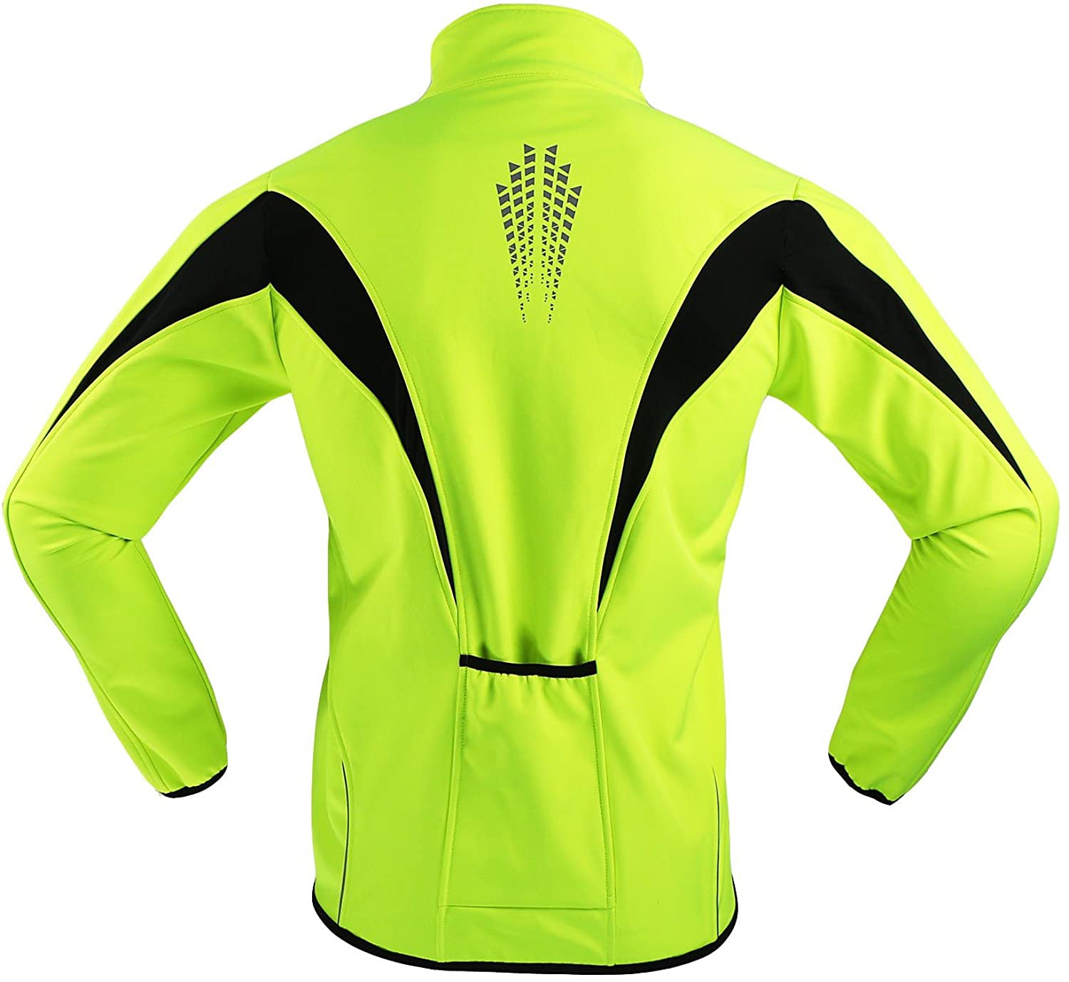Arsuxeo Herre Sykkeljakke Sykkel Jakke / Sommer Fleecejakker / Fleecer / Topper Vindtett, Hold Varm, Pustende Stribe Polyester, Spandex, Fleece Vinter Oransje / Rød / Lys Grønn Veisykling Komfortabel 2025 - $41.99 –P3