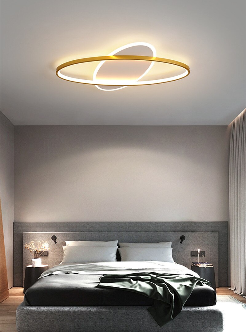 plafoniera led 45 55 cm cluster design luci da incasso metallo finiture verniciate led moderno 220-240v del 2026 a $279.39 –P2