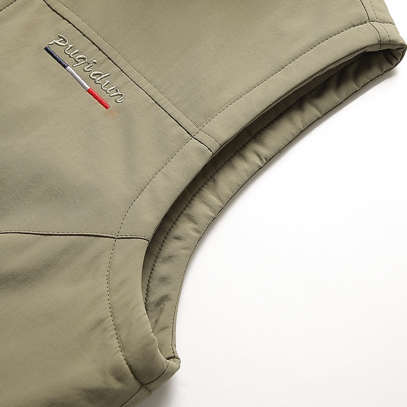 בגדי ריקוד גברים וסט Gilet אפוד דייגים וסט לטיולי הליכה אפוד ללא שרוולים ז'קט ג'יל בָּחוּץ רחוב יומי ליציאה סגנון רחוב ספורטיבי סתיו חורף כיס מיקוד מלא פוליאסטר עמיד שמור על חום הגוף נושם צבע אחיד 2025 - $36.99 –P8