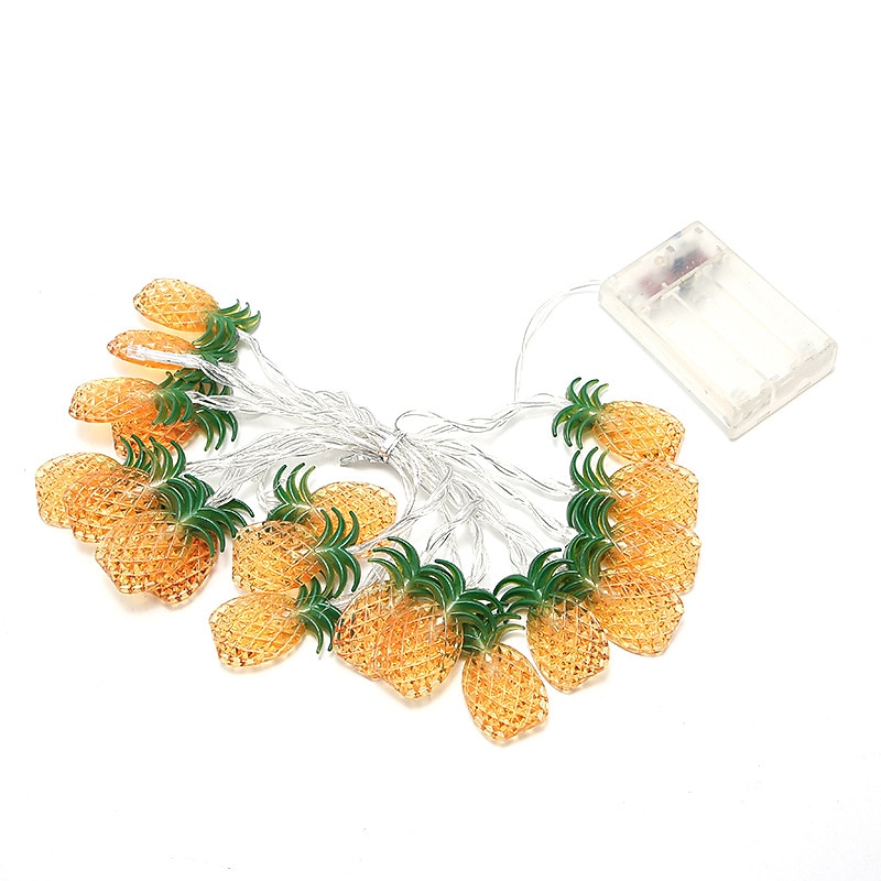 Élégante lumière de réception de mariage lumières LED en forme d'ananas 6M 3M 1,5M fonctionnement par batterie ou USB décoration de jardin patio de vacances de mariage de 2026 ? $15.49 –P7
