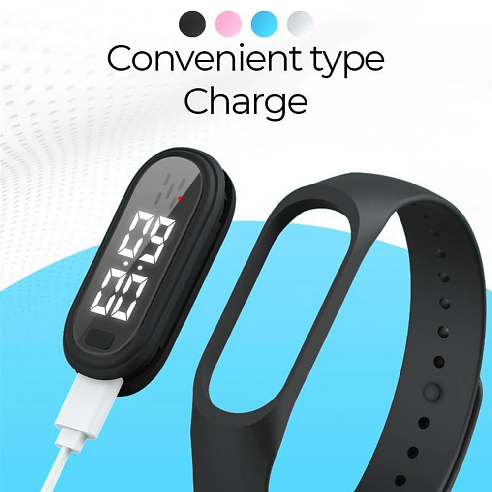 USB Charging Ultrasonic Mosquito Repellent Wristband – Wearable for Adults and Kids, Effective Insect Pest Control Watch 2025 - $17.99 –P3