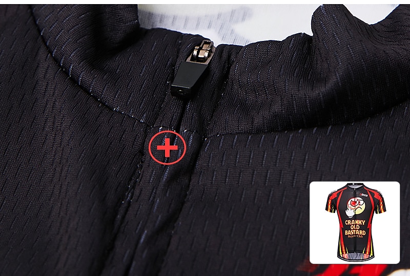 Miesten Pyöräily jersey Kuviollinen Uutuudet Hauska Lyhythihainen Pyörä Villapusero Topit 3 takataskulla Maastopyöräily Maantiepyöräily UV-vastustuskykyinen Nopea kuivuminen Takatasku Kosteuden 2025 - $29.99 –P8