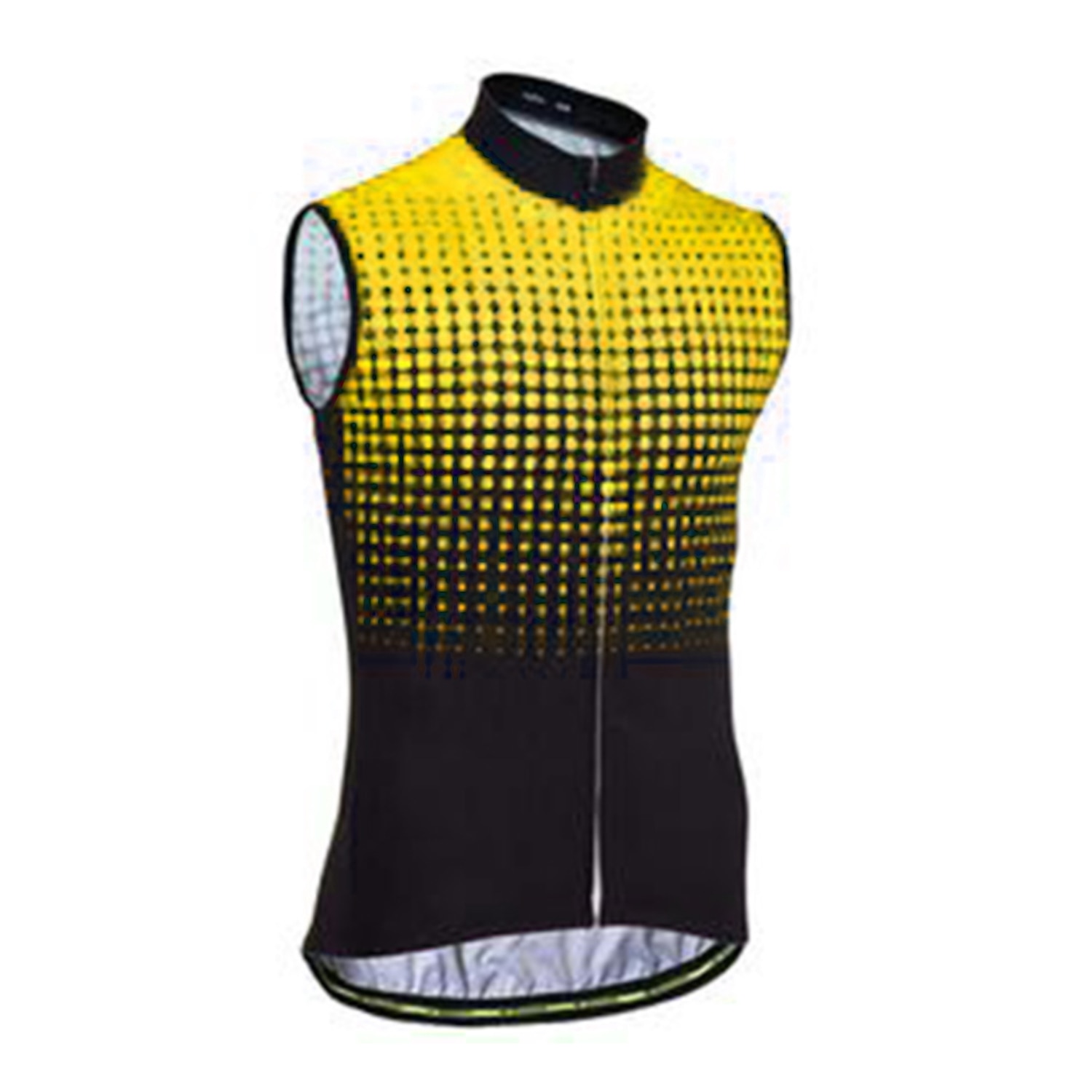 Herr Cykeltröja Ärmlös Cykel Tröja med 3 bakfickor Bergscykling Vägcykling Andningsfunktion Mjuk Reflexremsa Bakficka Gul Röd Blå Lutning Polyester sporter Kläder 2025 - $27.99 –P4