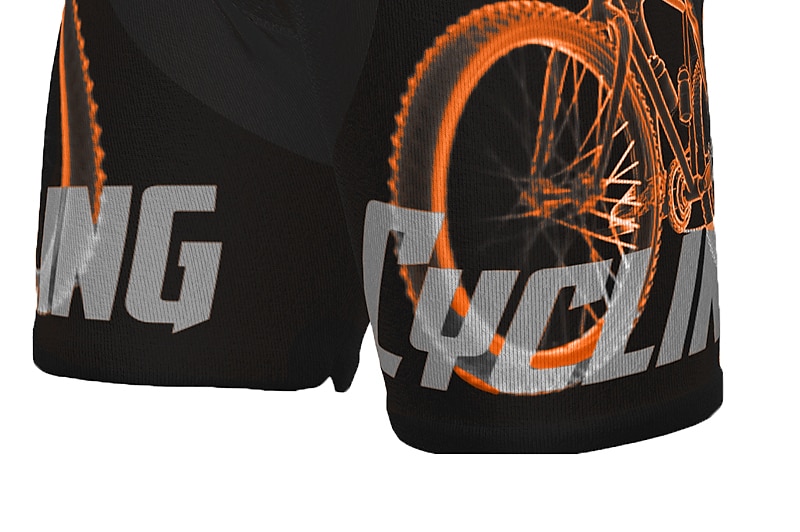 Voor heren Fietsbroek voor op de weg Fietsbroek Gevoerde wielrenshorts Fietsen Short / Broekje Gewatteerde shorts Bergracen Wegwielrennen Sport Grafisch 3D-pad Fietsen Ademend Sneldrogend Zwart Wit 2025 - $25.99 –P4
