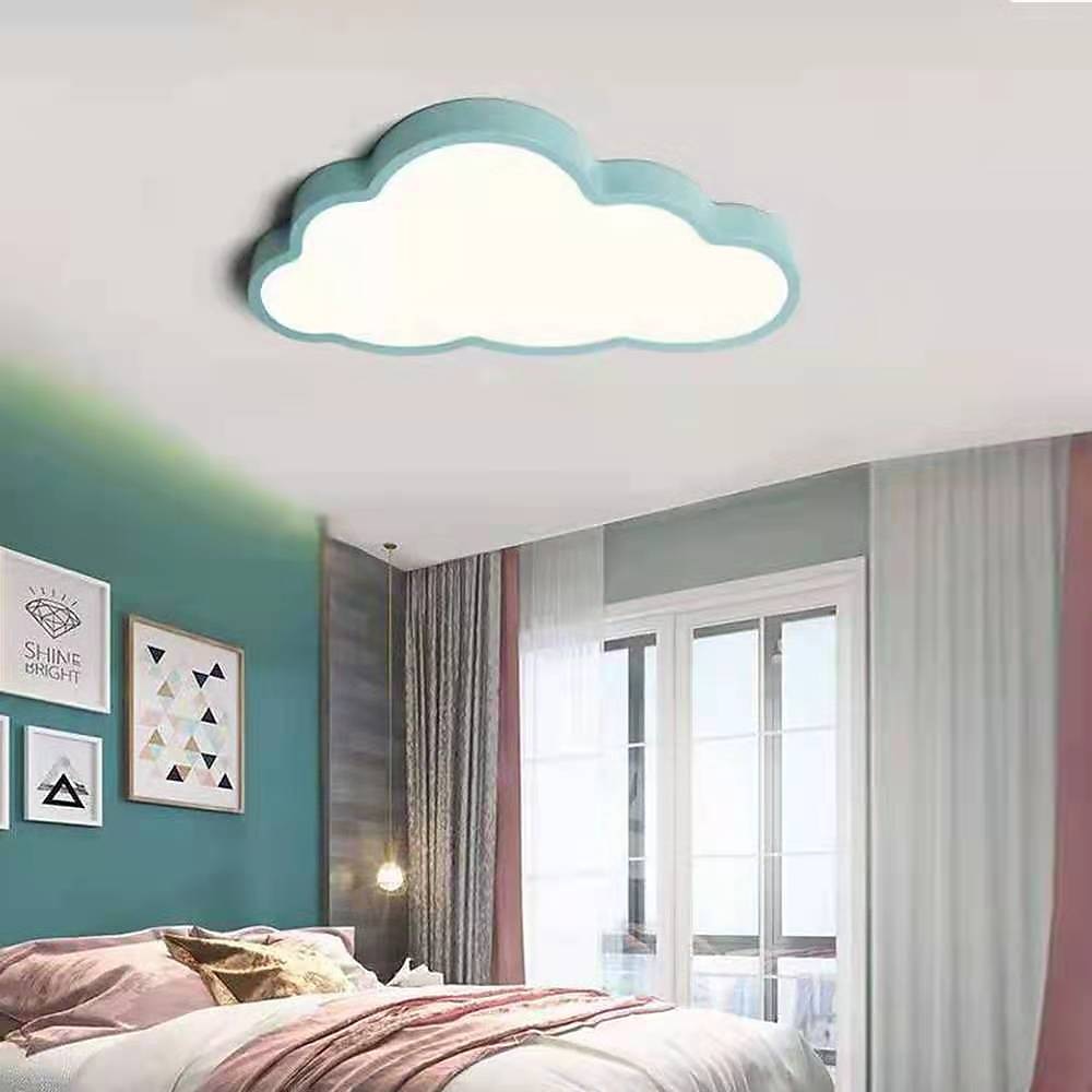 50 cm plafonnier led forme de nuage encastré lumières métal style moderne thème de conte de fées finitions peintes classiques style nordique 220-240v de 2025 ? $181.93 –P3