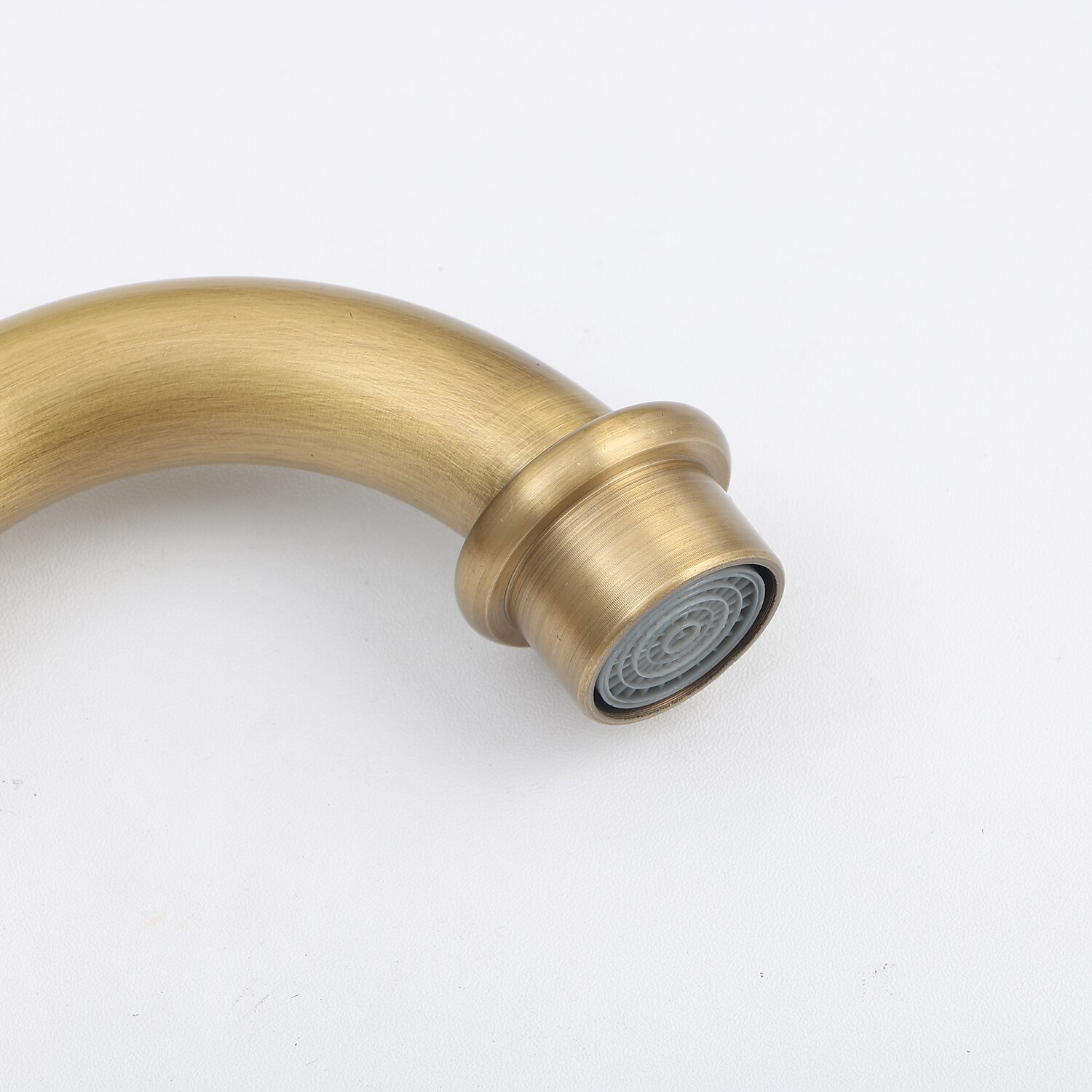 rubinetto da cucina monocomando rubinetto da cucina in ottone antico monoforo girevole / arco alto/alto, rubinetto da cucina in ottone antico/cod con linee di alimentazione / regolabile su acqua del 2025 a $80.99 –P5
