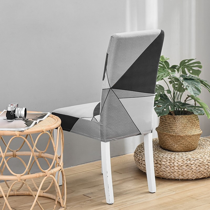 Housse de chaise de cuisine extensible housse de siège de chaise élastique pour salle à manger fête d'hôtel douce durable lavable de 2025 ? $13.49 –P5