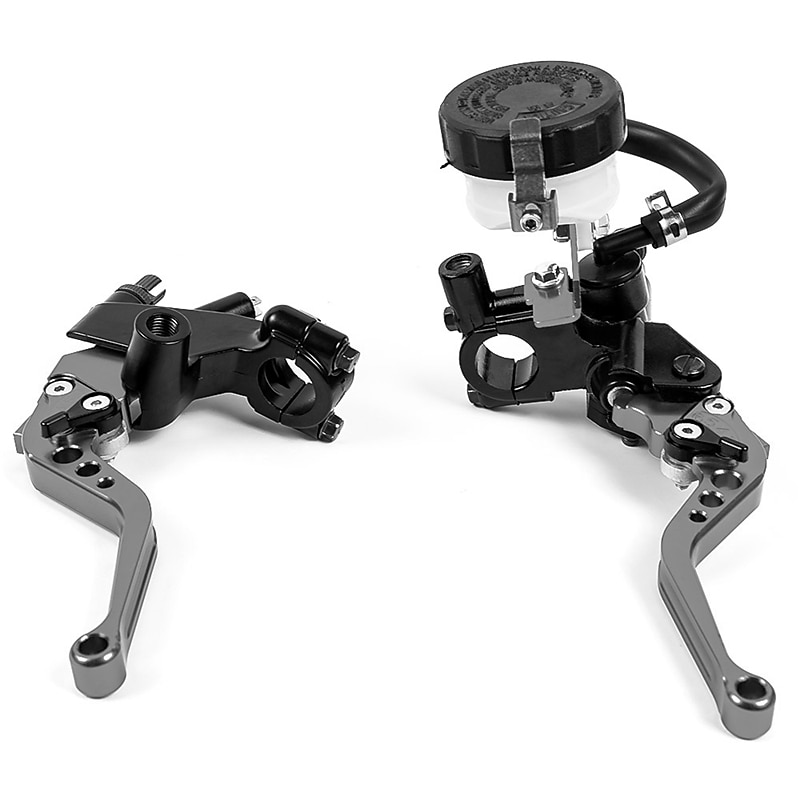 Nawenson universal 7/8 "22mm kit de alavancas de reservatório do cilindro mestre do freio da embreagem da motocicleta conjunto de reservatório de fluido conjunto de reservatório de fluido conjunto de de 2025 por $43.99 –P6