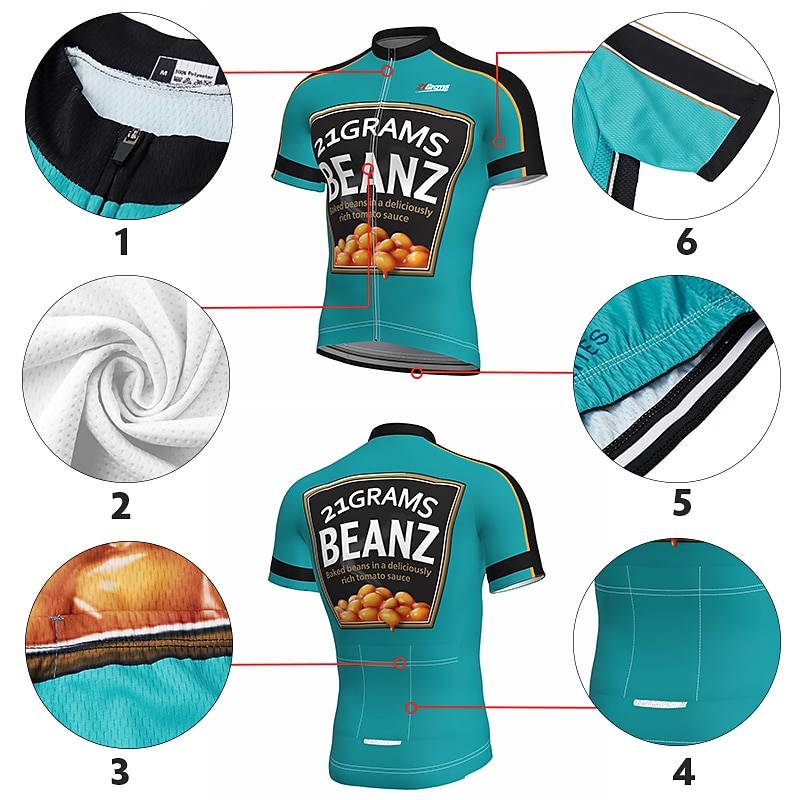 Bărbați Jersey de ciclism Retro Cu model Noutate Manșon scurt Bicicletă Jerseu Topuri cu 3 buzunare spate Ciclism montan Ciclism stradal Uscare rapidă Înapoi de buzunar Confortabil la umezeal 2026 - $30.99 –P9
