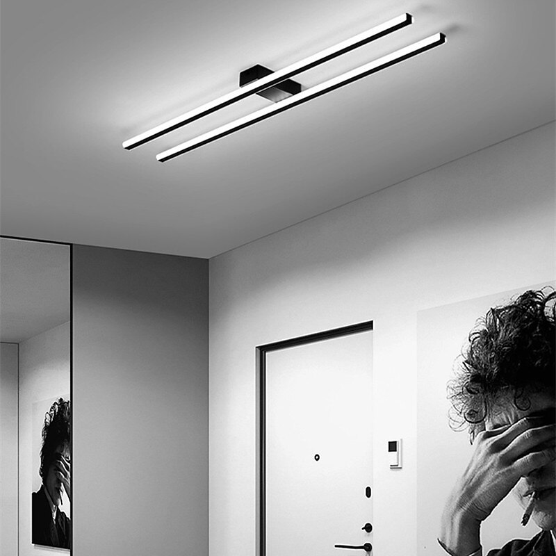 lightinthebox תאורת led creative led מודרנית תאורת קיר סלון חדר שינה תאורת קיר אלומיניום 220-240v 30/38/50 w 2025 - $129.99 –P3