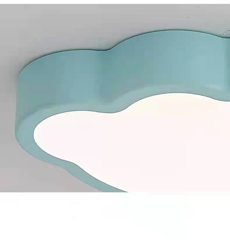 50 cm plafonnier led forme de nuage encastré lumières métal style moderne thème de conte de fées finitions peintes classiques style nordique 220-240v de 2025 ? $181.93 –P7
