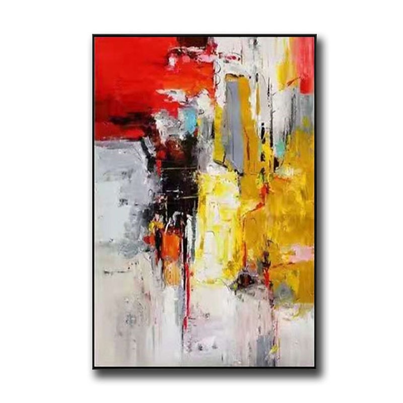 Oil Painting Handmade Hand Painted Wall Art Modern Abstract Home Decoration Decor Stretched Frame Ready to Hang 2026 - $155.99 –P5