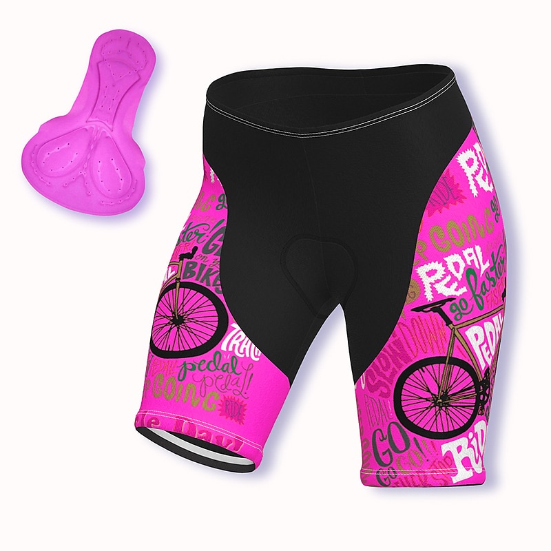 Mujer Graphic Estampado Letra y Número Pantalones cortos de ciclismo de carretera Pantalones cortos bicicleta Culotte Ciclismo Bicicleta Bermudas Pantalones MTB Bicicleta Montaña Ciclismo Carretera 2025 - $26.99 –P1