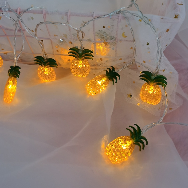 Élégante lumière de réception de mariage lumières LED en forme d'ananas 6M 3M 1,5M fonctionnement par batterie ou USB décoration de jardin patio de vacances de mariage de 2026 ? $15.49 –P5
