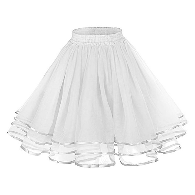 Fantasia de Carnaval 2026 Anágua Tutu Sob saia Princesa Anos 50 Retro Vintage Rockabilly Adulto Mulheres Dia Das Bruxas Carnaval Traje de festa para noite Roupa Diária Festa de Chá Vestir-se de 2026 por $20.99 –P8