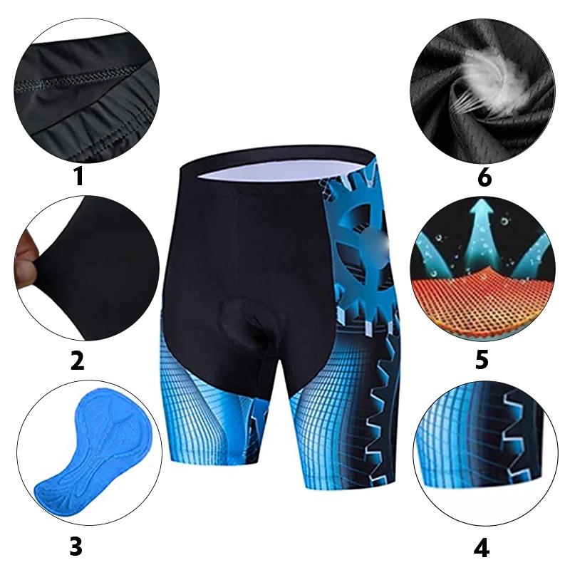 21Grams Herren Radtrikot mit Radhose fahrradbekleidung set Kurzarm MTB Mountain Rennrad Grün Schwarz Grau Ausrüstung Fahhrad Sportkleidung 3D-Pad Atmungsaktiv Rasche Trocknung 2026 - $43.99 –P4