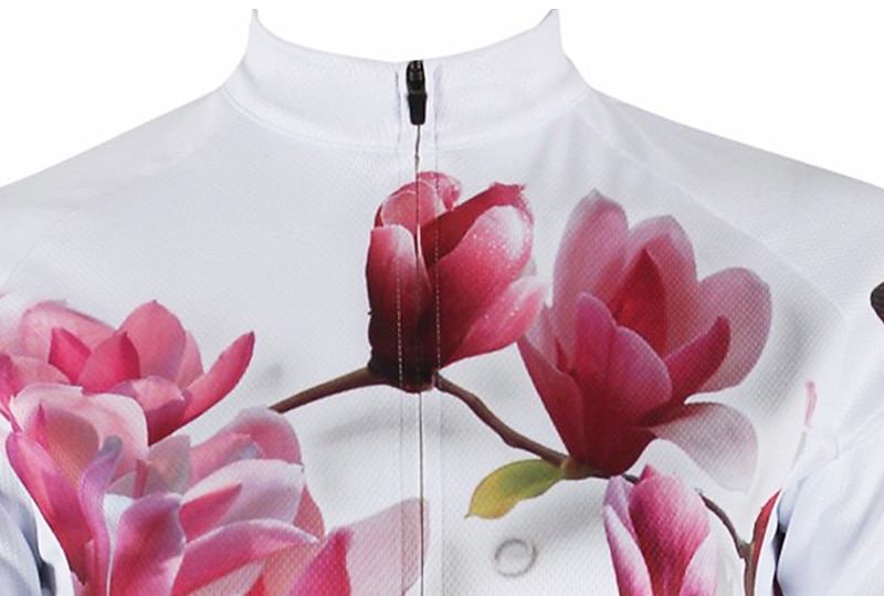 Mujer Maillot de Ciclismo Estampado Flores Botánica Flor Manga Corta Bicicleta Maillot Camiseta con 3 bolsillos traseros MTB Bicicleta Montaña Ciclismo Carretera Secado rápido Resistente a los UV 2025 - $29.99 –P7