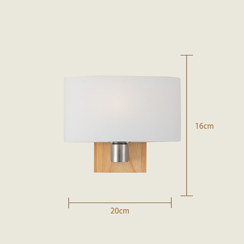 lightinthebox led aplice mat modern stil nordic aplice aplice led perete dormitor sufragerie lemn/bambus perete 110-240 v 2025 - $66.99 –P1